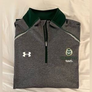 Men’s Under Armour CSU Colorado State Rams Quarter Zip - XL